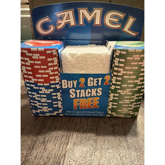Other - Camel Cigarette 'Buy 2 Get 2 Stacks' Las‎ Vegas Nevada Casino 50 Poker Chips
